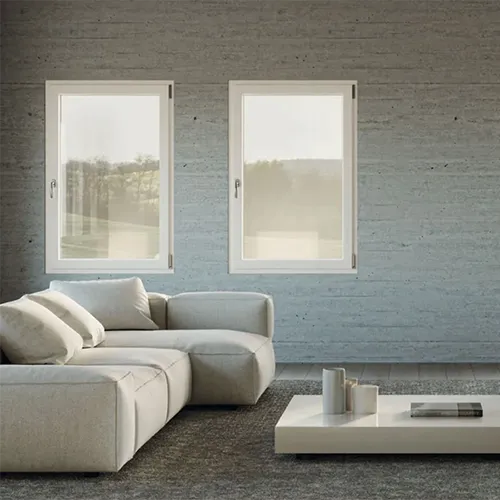 Finestre e porte finestre in PVC e alluminio