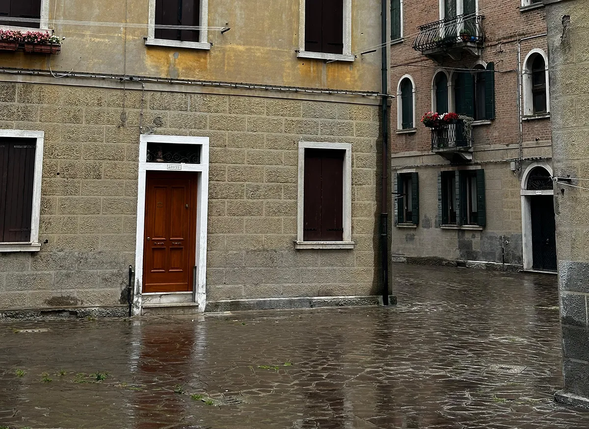 Portoncino resistente in legno Accoya - Venezia